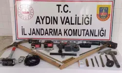 Çine’de Kaçak Kazı Yapan 3 Kişi Suçüstü Yakalandı