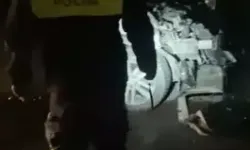 Kayseri-Niğde Yolunda Minibüs 3 Ata Çarptı: Sürücü Yaralı