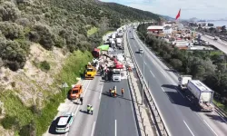 TEM Otoyolu’nda TIR Kazası: 1 Yaralı, Trafik Kapandı
