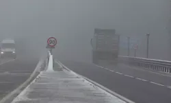 Bolu Dağı’nda Sis ve Kar Sürücülere Zor Anlar Yaşattı
