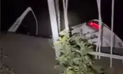 Otomobil Dereye Uçtu: Yolcular Sağ Kurtuldu