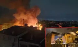 Fatih’te Metruk Binada Yangın, Kedi Kurtarıldı