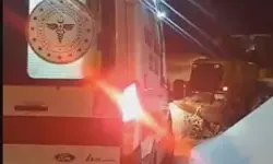 Kara Saplanan Ambulans Hamile Kadın İçin Seferber Oldu