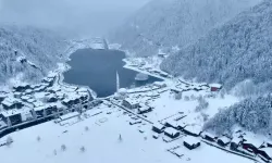 Uzungöl’ün Kartpostallık Kış Manzarası