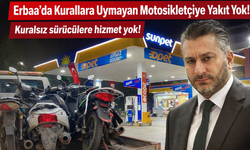Erbaa’da Bir İstasyon Tarihe Geçti: Kuralsız Motosikletçiye Hizmet Yok
