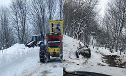 Erbaa’da Kar ve Heyelanla Amansız Mücadele: Ekipler 7/24 Sahada!