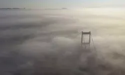 İstanbul’da Sis Etkili Oldu, FSM Köprüsü Görünmez Oldu