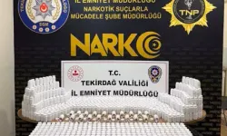 Çorlu’da Uyuşturucu Operasyonu: 81 Bin 700 Hap Ele Geçirildi