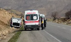 Gercüş’te Minibüs Takla Attı: 1 Yaralı