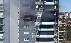 Baba ve Bebeği Kurtaran Yangını Komşusu Çıkardı