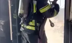 Osmaniye’de 5. Kattaki Dairede Yangın