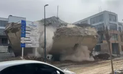 Malatya’da Restorasyon Göçüğünde 1 İşçi Yaralandı