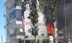 Antalya’da Apartman Yangınında Mahsur Kalanlar Kurtarıldı