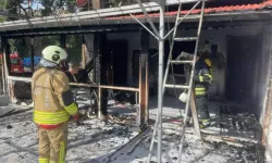 Samandağ’da Müstakil Evde Yangın Söndürüldü