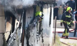 Bolu’da Ev ve Mobilya Atölyesi Yangında Küle Döndü