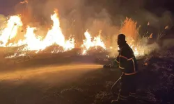 Burdur’da Sazlık Yangını 3 Saatte Söndürüldü