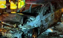 Lüleburgaz’da Zincirleme Kaza: 1 Araç Yandı, 2 Yaralı