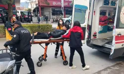 Motosiklet Devrildi: Sürücü Yaralı