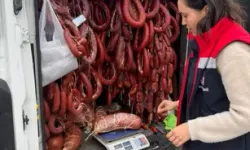 Serik’te 176 Kilo Tarihi Geçmiş Sucuk İmha Edildi