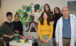 Çiğli Fen Lisesi’nden Kanser Hastalarına Moral Resmi