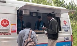 Tokat’ta Vize Haftasında Öğrencilere Moral İkramı