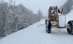 Başçiftlik’te Kar Seferberliği: Alan Köyü Yolu İçin Ekipler Teyakkuzda!