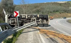 İznik’te Kamyon Devrildi: 3 Yaralı