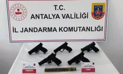 Gazipaşa’da 5 Ruhsatsız Silah Ele Geçirildi