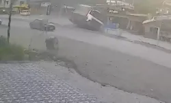 Hatay’da Hafriyat Kamyonu Devrildi: Sürücü Yaralı