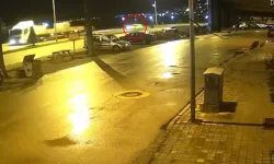 Isparta’da Otomobil Virajı Alamayıp Göl Kenarına Uçtu