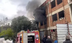 Metruk Binada Yangın: Can Kaybı Yok