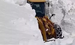 Çanakçı Köyünde 4 Metrelik Karla Zorlu Mücadele