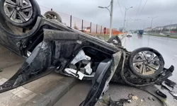 Malatya-Elazığ Yolunda Kaza: 5 Kişi Sağ Kurtuldu