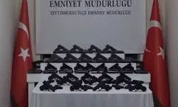 Silah Operasyonu: 3 Tutuklama, 91 Tabanca Ele Geçirildi