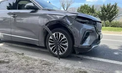 Bolu D-100’de Otomobilin Çarptığı Yaya Yaralandı