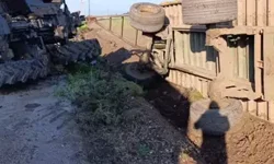 Reyhanlı’da Traktör Devrildi: Sürücü Yaralandı