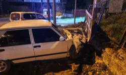 Alkollü ve Ehliyetsiz Sürücü Duvara Çarptı: 250 Bin TL Ceza