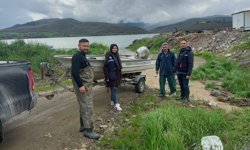 Almus Baraj Gölü’nde Sazan Balığı Üreme Çalışması Yapıldı
