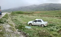 Doğanşehir’de Şarampole Devrilen Araçta 6 Kişi Yaralandı