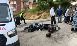 Keşan’da Motosikletler Çarpıştı: 2 Yaralı
