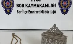 Bor’da 32 Tarihi Eser Ele Geçirildi, 1 Gözaltı