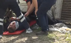 Direksiyon Başında Bayıldı, Refüje Çarpıp Ters Döndü