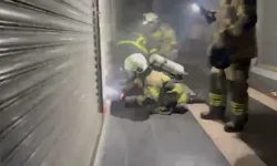 Sur’da Tespihçide Yangın Söndürüldü