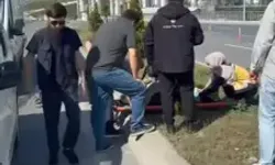 Yayaya Hafif Ticari Araç Çarptı, Kadın Yaralandı