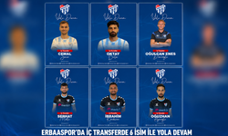 Merkür Jet Erbaaspor İç Transferde 6 İsimle Yeniden Anlaştı