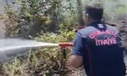 Anız Yangınında Dumandan Etkilenen Kişi Kurtarıldı