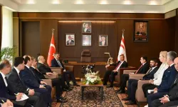 KKTC Başbakanı Üstel, Bakan Çiftçi’yi Kabul Etti