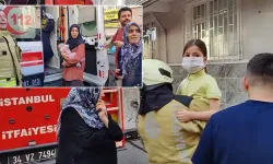 Yangında Kurtarıldı; Merak Ettiği Kardeşleriyle Ambulansta Buluşturuldu