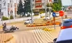 2 Yunus Polisinin Yaralandığı Kaza Kamerada