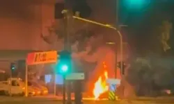 Malkara’da Seyir Halindeki Otomobil Alev Alev Yandı